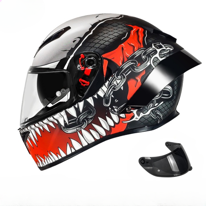 Venom Chain Motorcycle Helmet