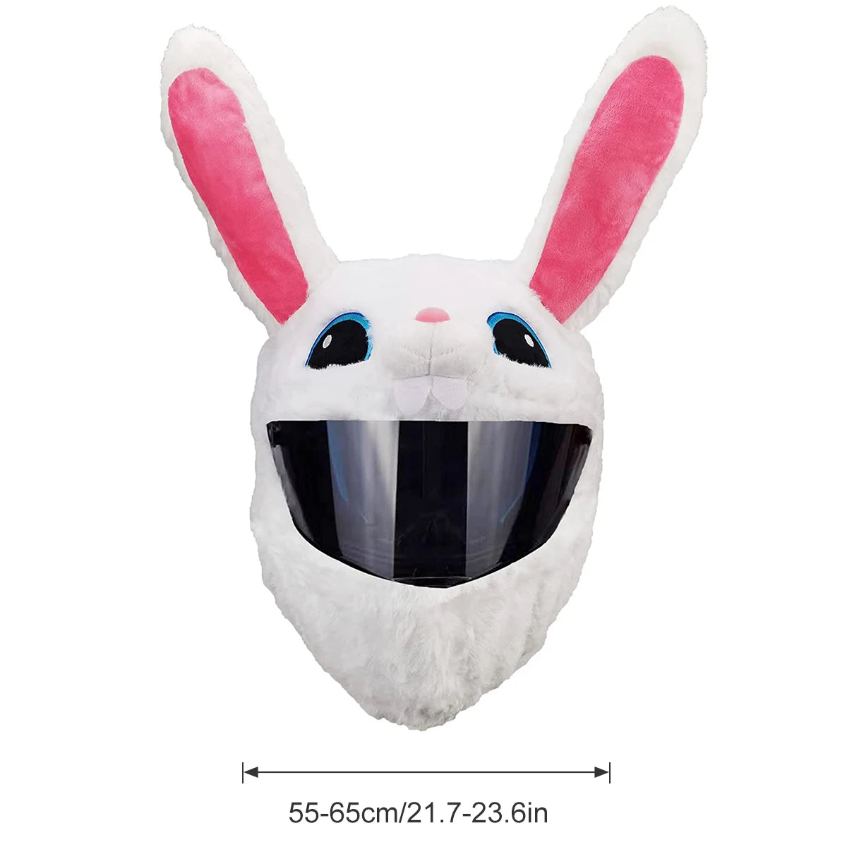 Cute Bunny Motorcycle Helmet Cover