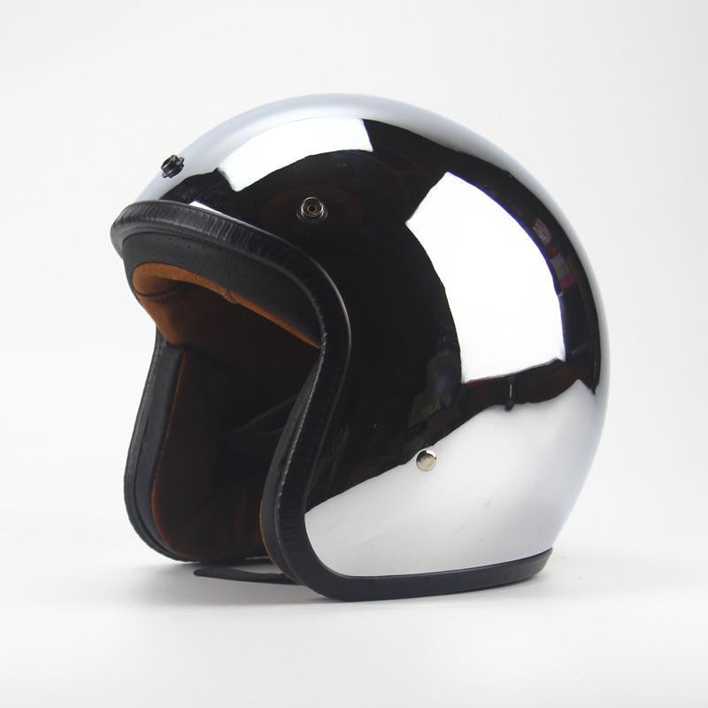 Drip Mods Mirror Motorcycle Half Helmet