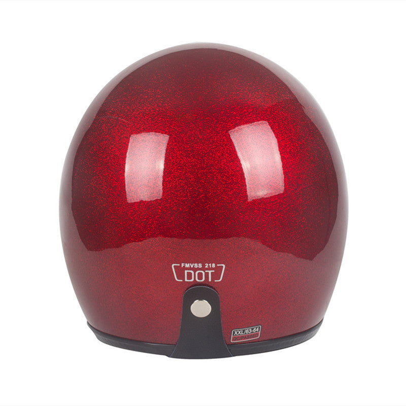 Drip Mods Retro Sparkle Motorcycle Helmet