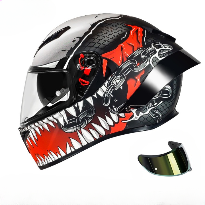 Venom Chain Motorcycle Helmet