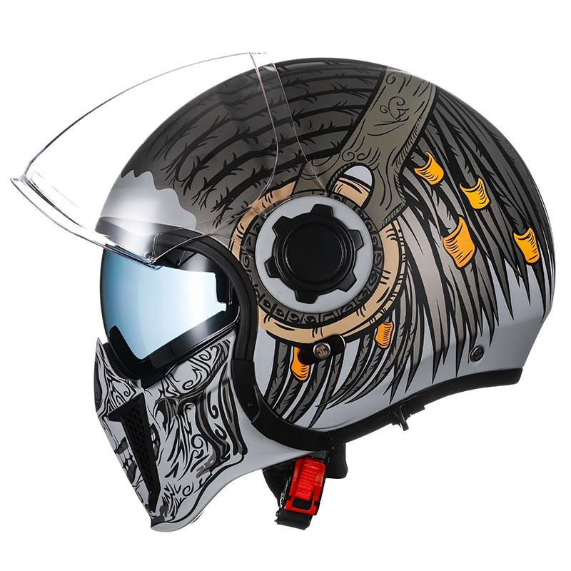 Drip Mods Dual Lens Convertible Helmet