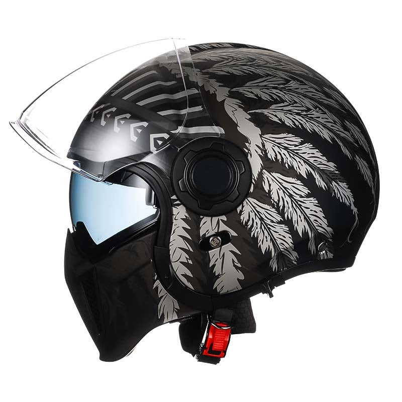 Drip Mods Dual Lens Convertible Helmet