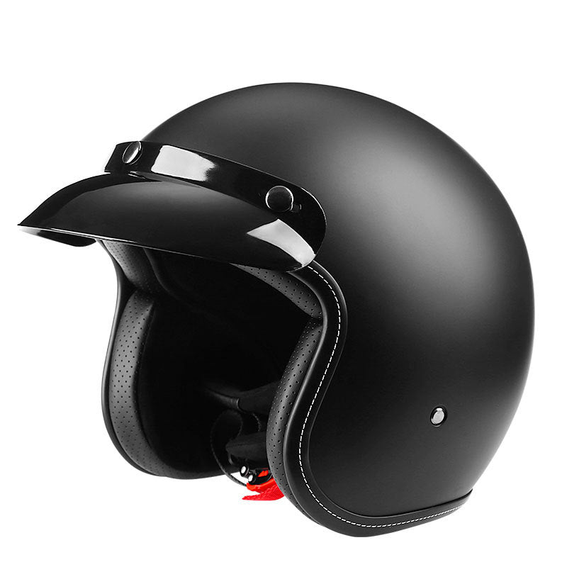 Drip Mods Retro Motorcycle Half Helmet