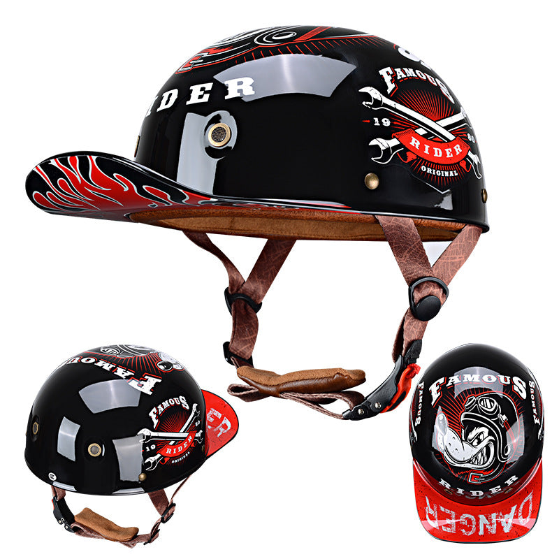 Drip Mods Motorcycle Baseball Helmet