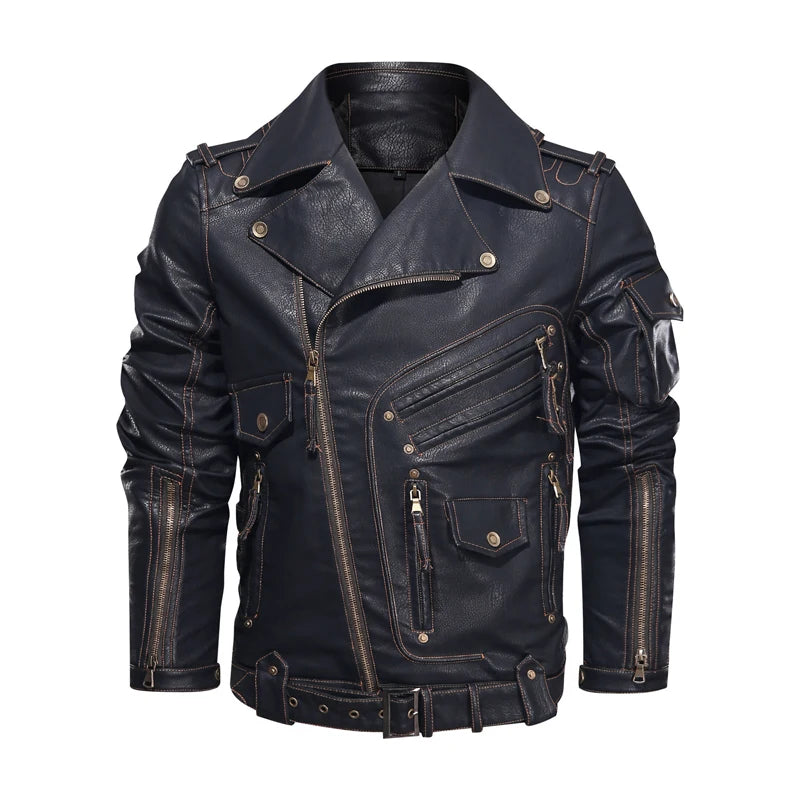 Speed Demon Motorcycle Leather Jacket