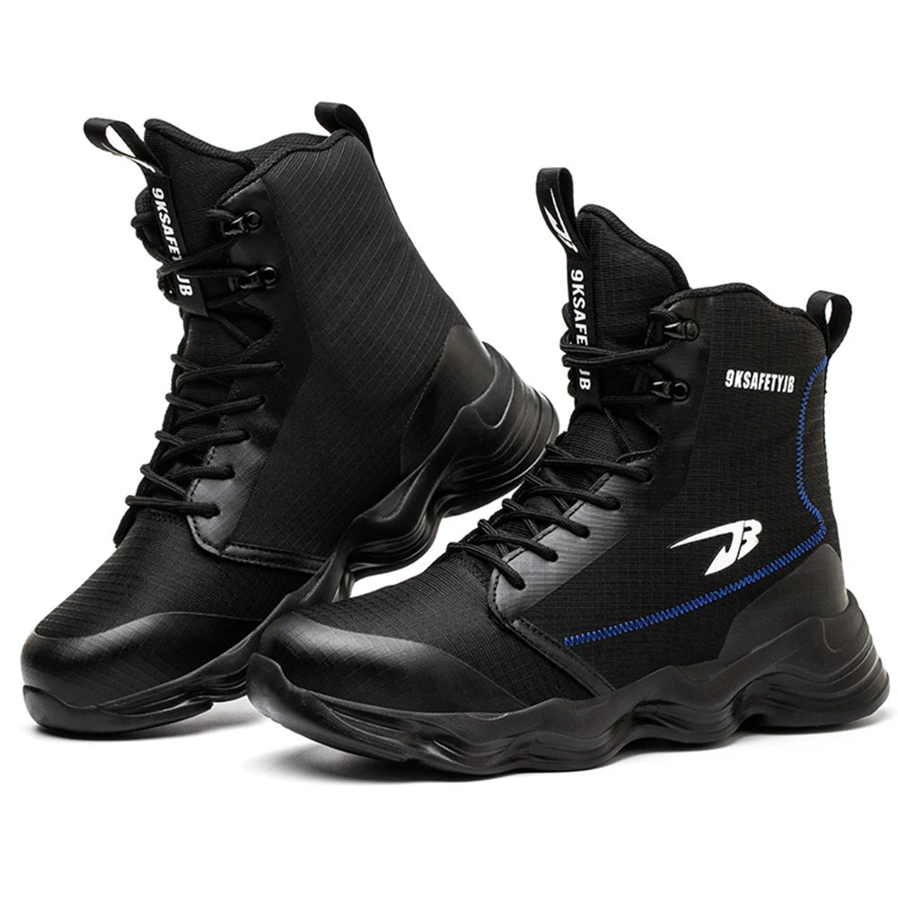 Motorcycle Boots Black – Men's Protective Riding Shoes for All Seasons