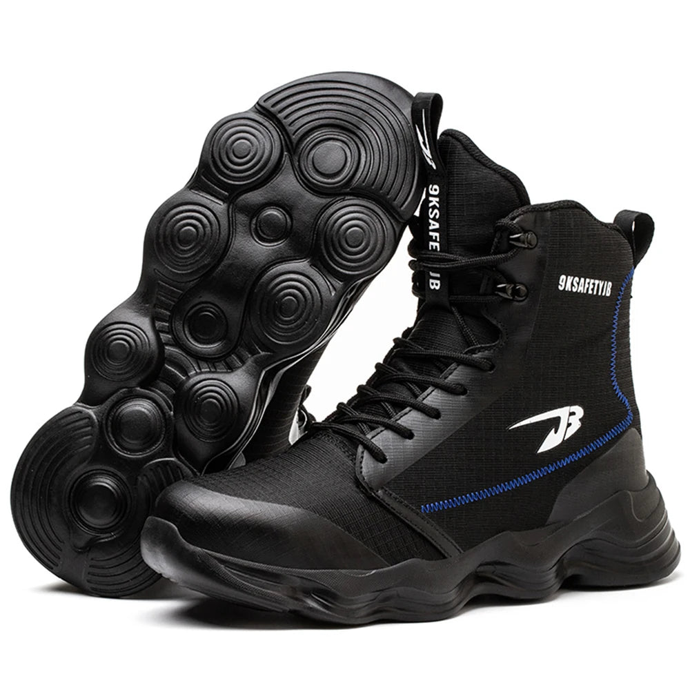 Motorcycle Boots Black – Men's Protective Riding Shoes for All Seasons