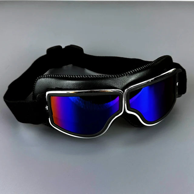 Drip Mods Vintage Biker Motorcycle Goggles