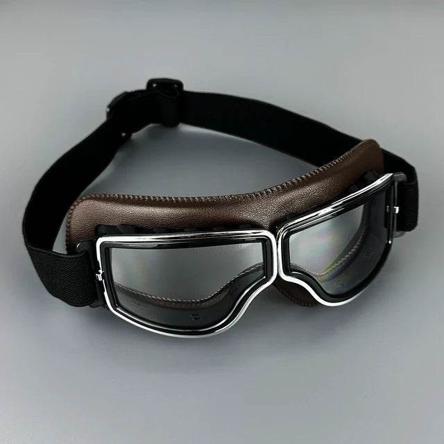 Drip Mods Vintage Biker Motorcycle Goggles