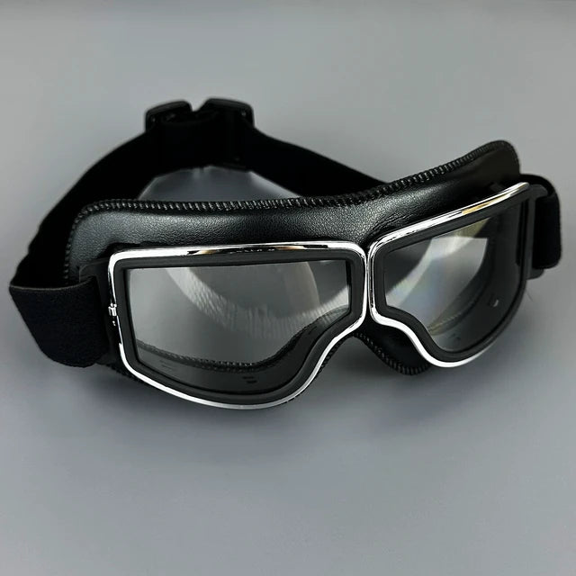 Drip Mods Vintage Biker Motorcycle Goggles