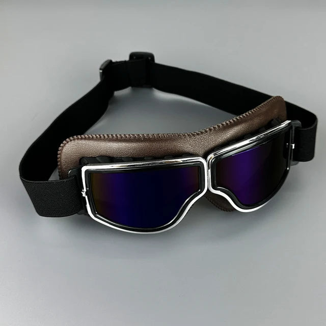 Drip Mods Vintage Biker Motorcycle Goggles