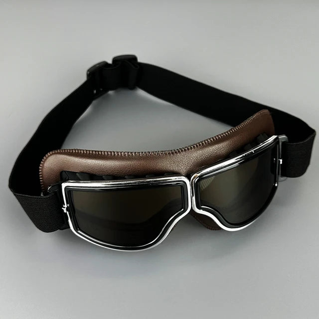 Drip Mods Vintage Biker Motorcycle Goggles