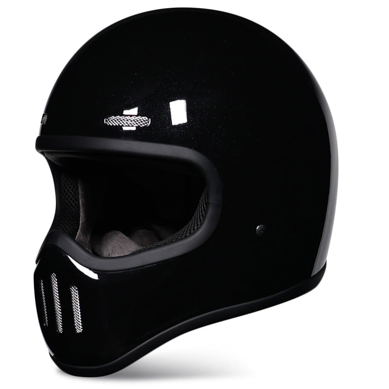 Retro Full Face Bluetooth Helmet