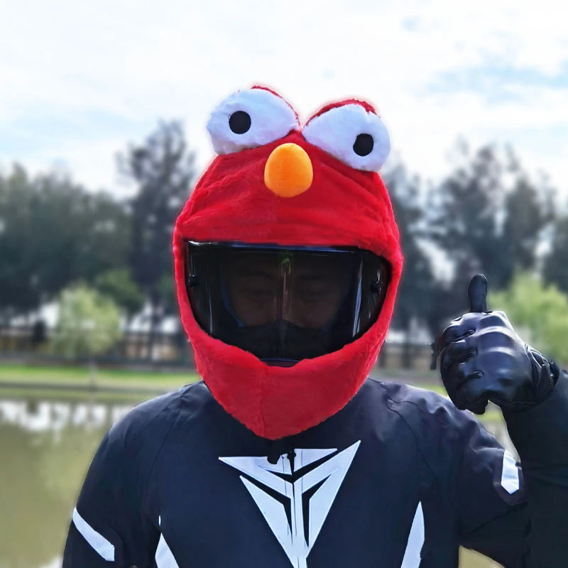 Elmo Red Helmet Cover