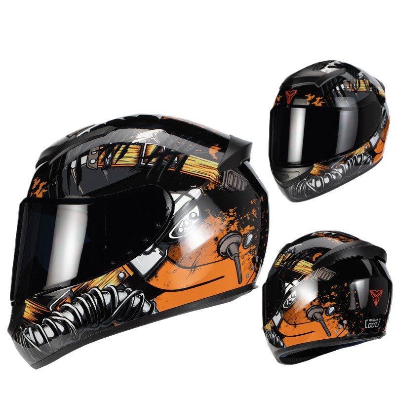 MonStar Full Face Bluetooth Helmet