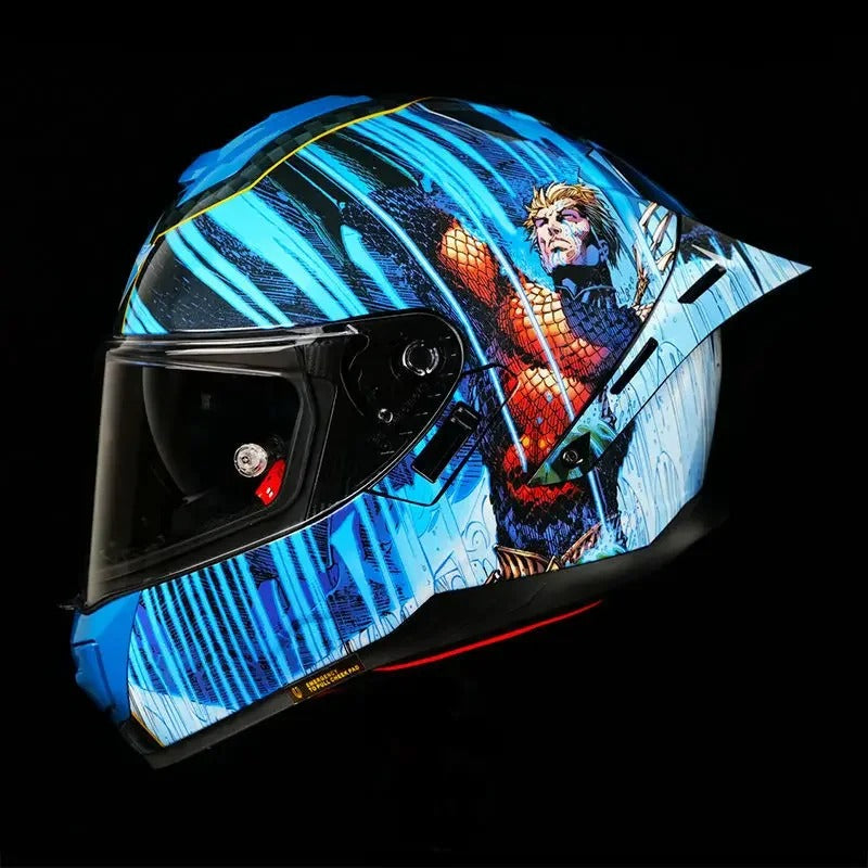 Drip Mods Anime Full Face Motorcycle Helmet