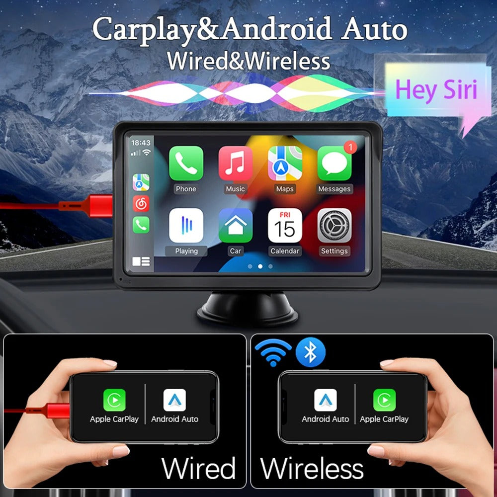 Drip Mods Universal 7 Inch Carplay With USB AUX