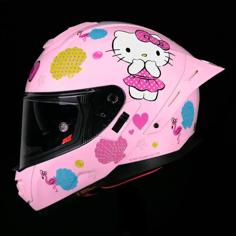 Drip Mods Anime Full Face Motorcycle Helmet