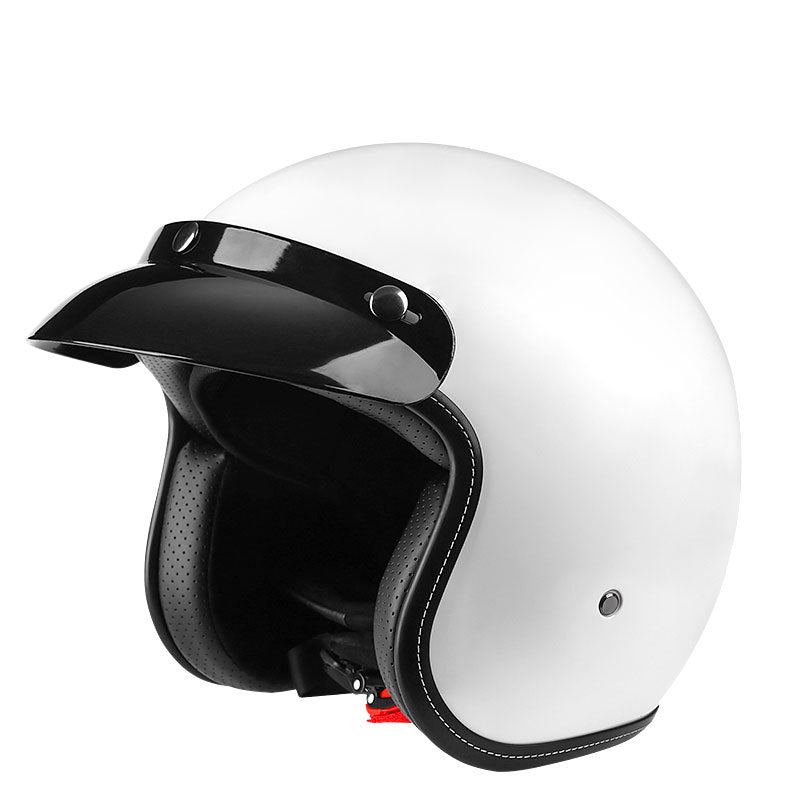 Drip Mods Retro Motorcycle Half Helmet