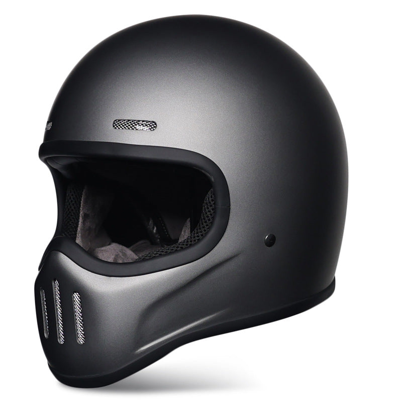 Retro Full Face Bluetooth Helmet